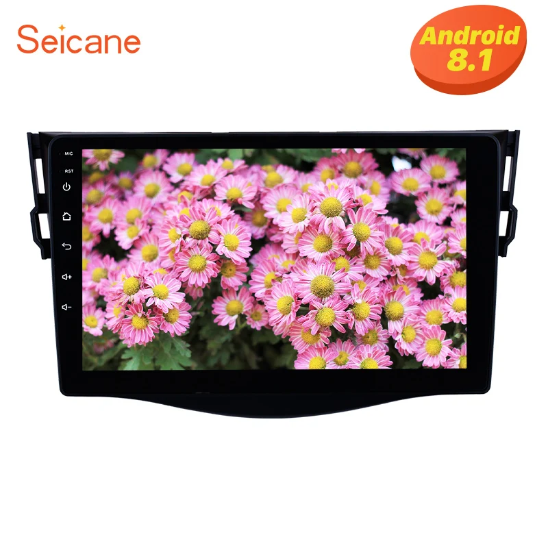 

Seicane Android 8.1 Car 9" HD Stereo 2Din GPS Navi for Toyota RAV4 Auto Radio 2007-2013 support Steering Wheel Control WIFI USB