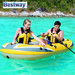 61065 Bestway 255*127 см (100 "* 50") надувные рыбацкая лодка/3 человек резиновая лодка/Нападение лодки/резиновая лодка/открытый утолщенная каяк