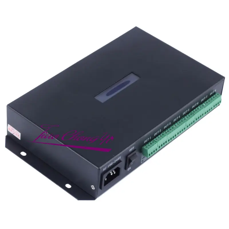 T500K WS2811 WS2812B LED pixel controller control 8192 pixels 8 ports output | Освещение