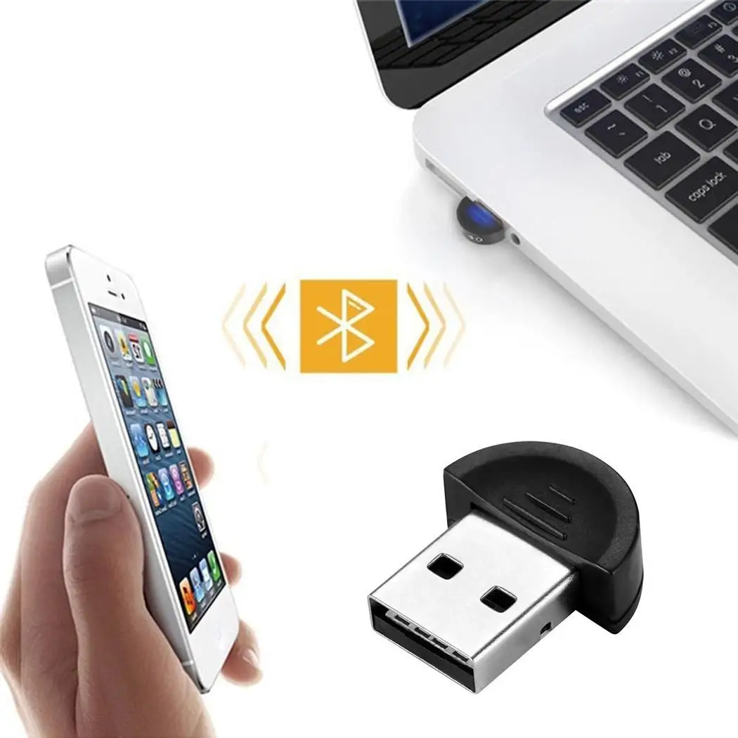 Мини USB Bluetooth 2,0 Беспроводной адаптер Bluetooth 0-100 м USB 3 Мбит/с соответствие черный V ключ