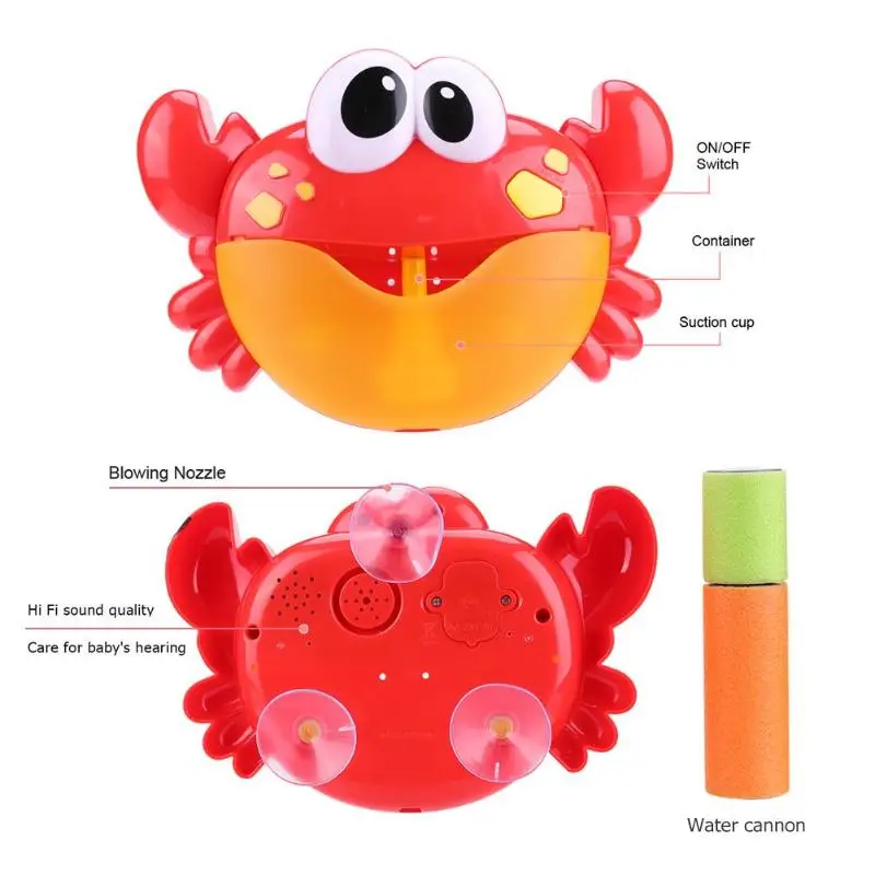 Newl Bubble Crabs детская игрушка для ванны забавная ванна бассейна купания мыльница