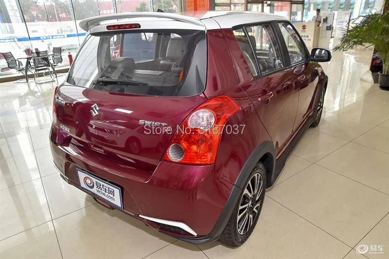 Спойлер для Suzuki swift 2007 2013 АБС пластик Неокрашенный задний спойлер на крыло крышу
