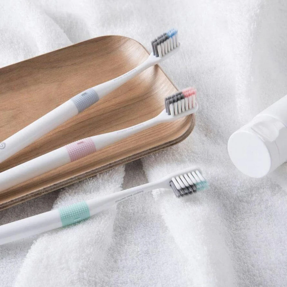 Xiao mi Doctor B зубные щетки mi Home 4 цвета в 1 комплекте Глубокая очистка в комплекте мягкая щетина для умного дома