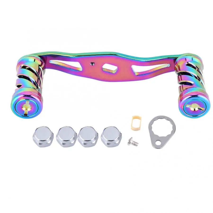 

Fishing Reel Rocker Arm Knob Handle Color Reel Handle Metal Fishing Rocker Reel Accessory Fishing Tool