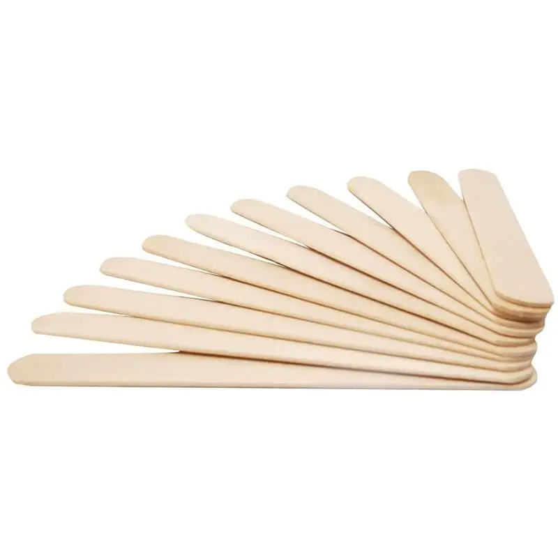 50 шт./лот, натуральные деревянные палочки для мороженого, деревянная палочка для мороженого, для детей, ручная работа, сделай сам, палочки для мороженого, инструменты для мороженого