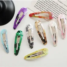 Летняя мода Paillette Bb клип многоцветные заколки для волос для подстилок для девочек Инструменты для укладки волос аксессуары цвет отправляется случайным образом