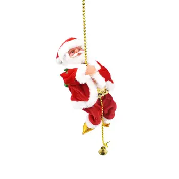 

RCtown Funny Electric Santa Claus Decorations Santa Doll Toy for Christmas Gifts