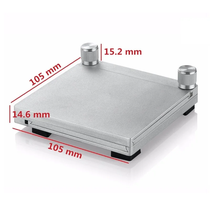Microscope Precision Stage Metal Three-way Route Mechanical Table Stand 40 mm X-Y Movement Distance 10 mm Up Down Z Movement