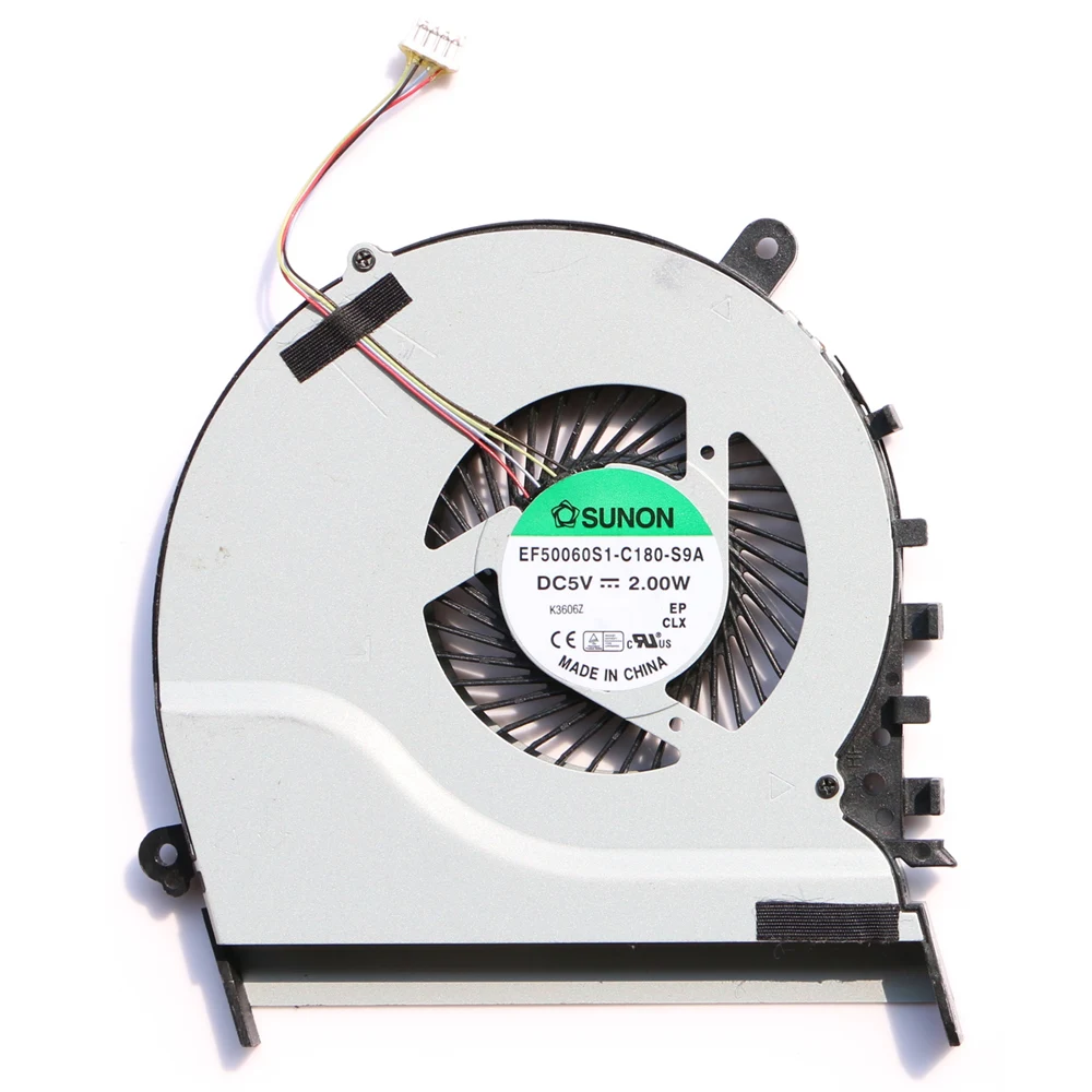 

New Original Cpu Fan For Asus S551 S551LB V551 V551LB K551 K551L K551LA K551LB K551LN R553L Cpu Cooling Fan EF50060S1-C180-S9A