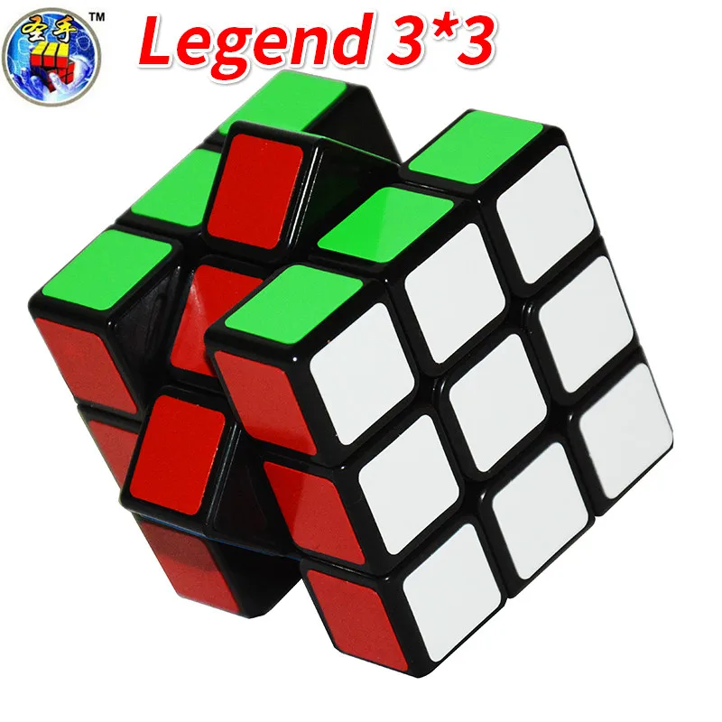 Shengshou Legend 3x3 Magic Cube Sengso Профессиональный Скорость Cube ПВХ Стикеры мальчиков подарки Обучающие игрушки, пазлы magico Cubo