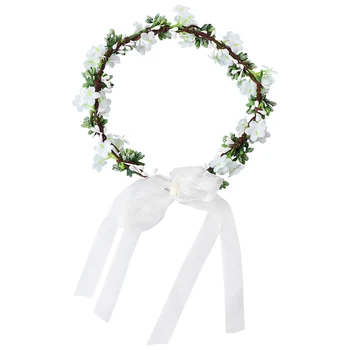 

OULII 1PC Nice Elegant Exquisite Bridal Bridesmaid Floral Headdress for Wedding Girls Party