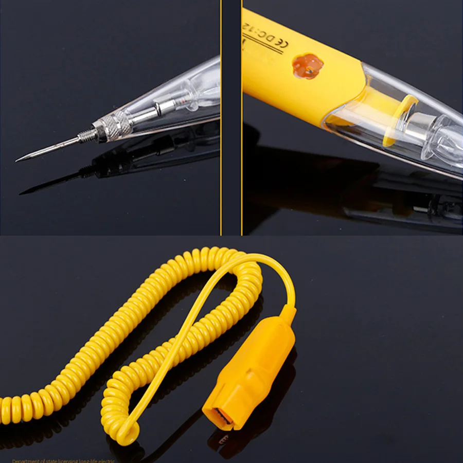 12V24V Car test pencil fuse detection circuit line pen vehicle multi-function test light electroscope