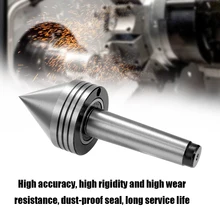 Портативный MT2 точность вращающийся живой центр средняя детали токарного станка аксессуары конический подшипник для ЧПУ Резак