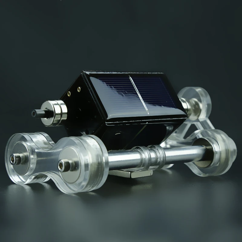 

Educational Model Toy Dual-Shaft Type Solar Motor Magnetic Levitation Levitating Mendocino Panels Stand School Lab Equipment