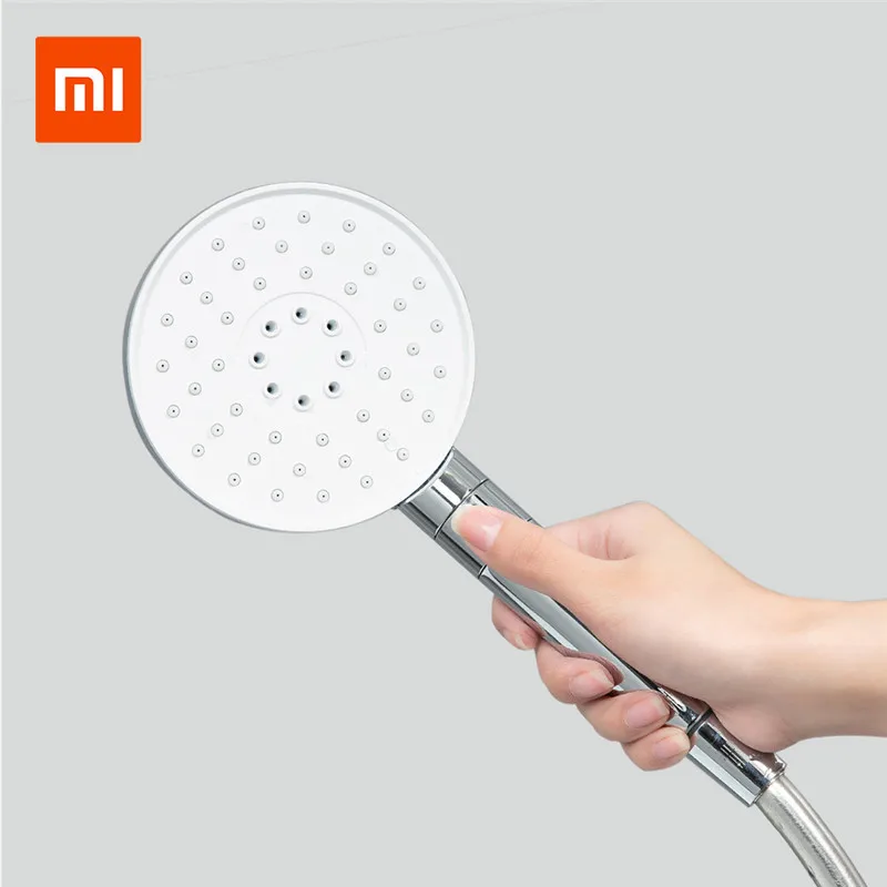 Xiaomi Mijia Diiib 3 режима ручной набор для душа 360 градусов 120 мм 53 отверстие для воды с ПВХ Matel мощный массажный Душ