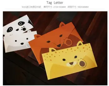 

10pcs/lot Beautiful w42 Fresh Lovely w41 Tag Lomo Card Kraft Paper Envelope