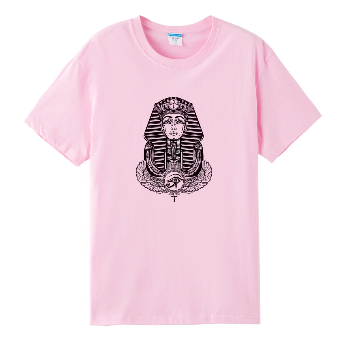 

Fashion 3D Egypt Cleopatra Abstract Crew Neck Leisure Tops Summer T-shirt Gift