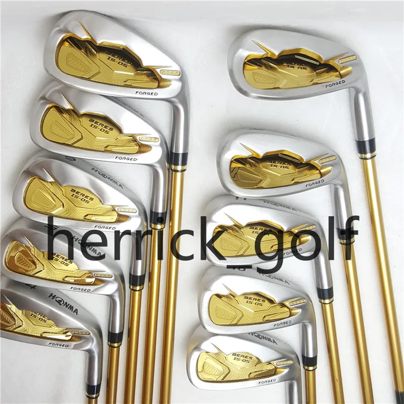 جديد الحديد نوادي الجولف هونما S-05 4 ستار جولف الحديد مجموعة 4-11 Aw Sw HONMA الحديد الغولف الجرافيت رمح نوادي شحن مجاني
