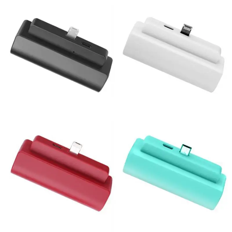 Mini Emergency Charger - 3000mAh finger charge Small Pocket Mobile Power bank for Iphone Android 2-in-1 Interface