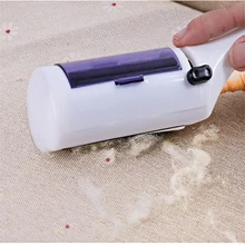 AHUAPET Clothes Sticky Roller Magic Lint Dust Brush Pet Hair Remover Snti-static Miniature Electrostatic Dry Cleaning Brush E AHUAPET Clothes Sticky Roller Magic Lint Dust Brush Pet Hair Remover Snti-static Miniature Electrostatic Dry Cleaning Brush E