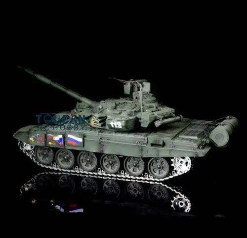 2 4G Henglong 1/16 зеленый TK 6 0 S инфракрасная боевая система модернизированная Россия T90