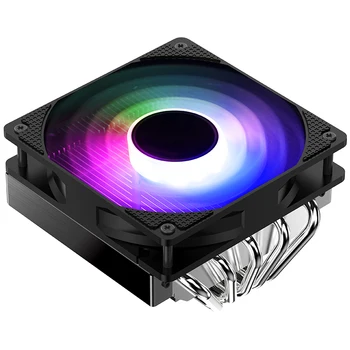 

Jonsbo Cr-701 5 Heat Pipe Down Pressure Cpu Radiator 12Cm Silent Fans Cooling 256 Color Automatic Change Rgb Light Cpu Cooler