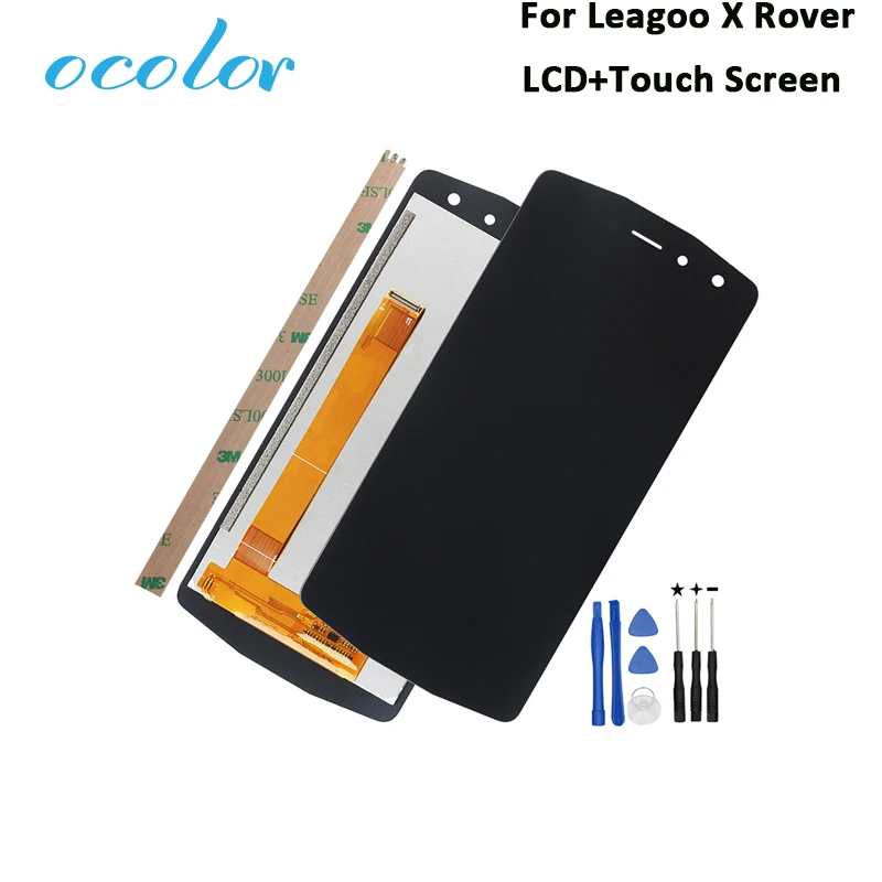 

ocolor For Leagoo X Rover LCD Display And Touch Screen Tested 5.72'' Assembly For Leagoo X Rover Phone With Tools And Adhesive