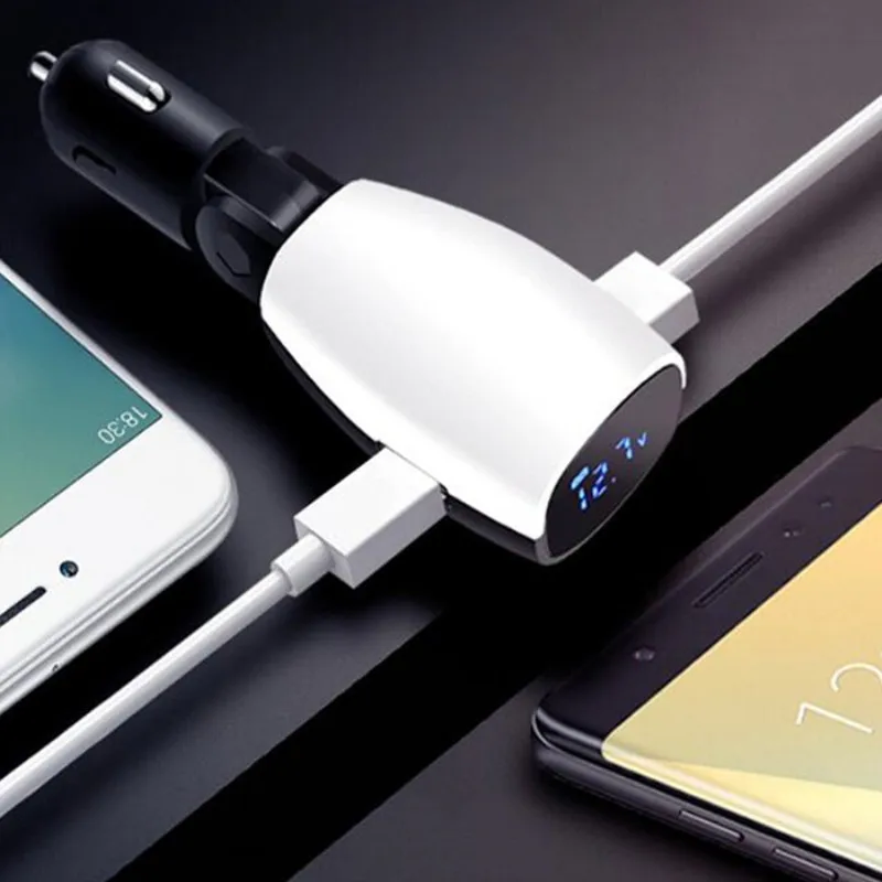 Buy Universal Dual USB Port Car Charger Cigarette