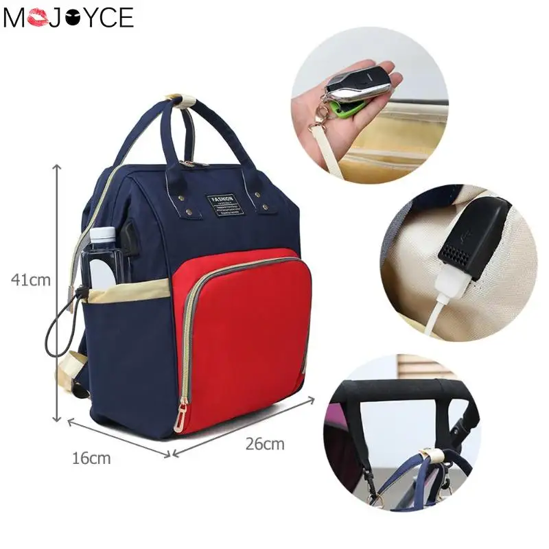 

Waterproof Large Diaper Mummy Maternity Travel Nursing Backpack Fashion School Bags for Teenage Girls Sac a Dos mochila feminina