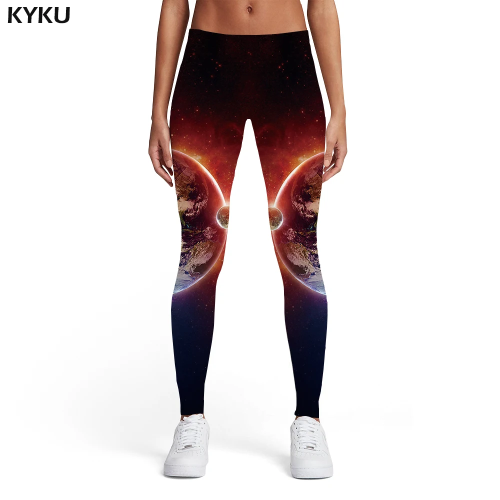 KYKU Galaxy Leggings Women Earth Ladies Flame Spandex Yin Yang Sexy Space Sport Womens Leggings Pants Casual Jeggins Funky KYKU Galaxy Leggings Women Earth Ladies Flame Spandex Yin Yang Sexy Space Sport Womens Leggings Pants Casual Jeggins Funky
