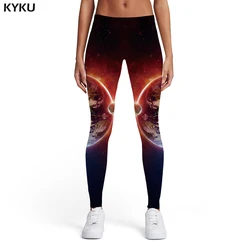 Kyku Galaxy Leggings Mujer Tierra Damas Spandex Yin Yang Sexy Espacio Deporte para Mujer Leggings Pantalones Casual Leggings Funky Kyku Galaxy Leggings Mujer Tierra Damas Spandex Yin Yang Sexy Espacio Deporte para Mujer Leggings Pantalones Casual Leggings Funky