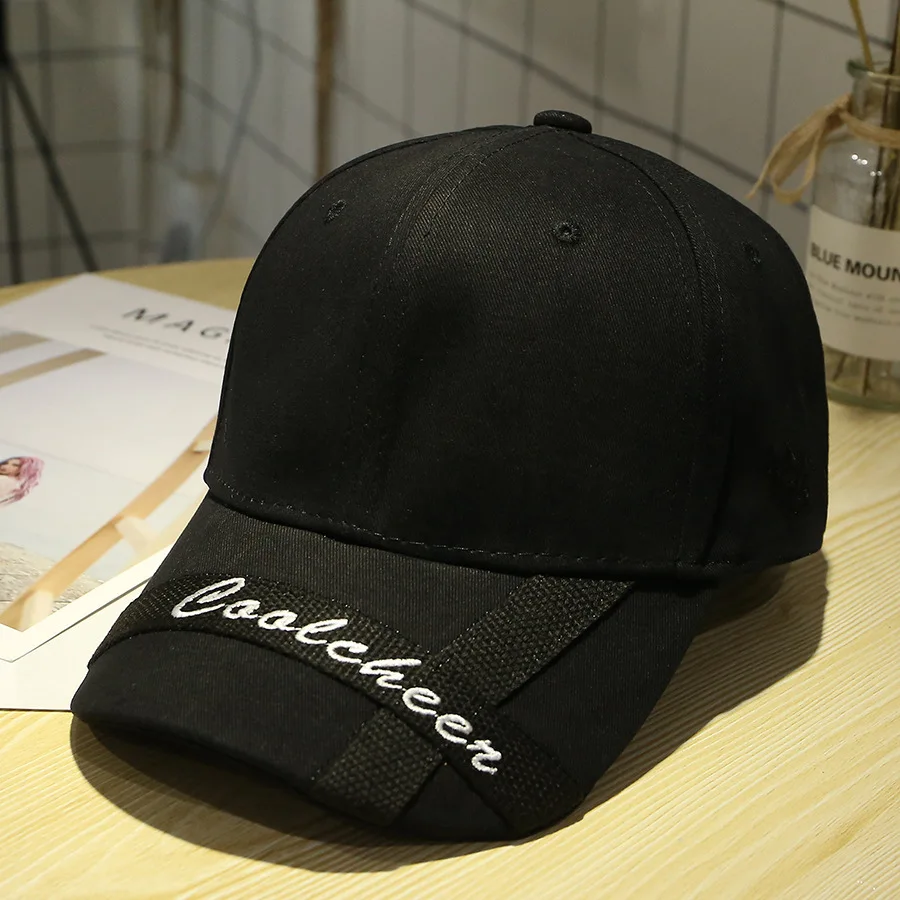 

Baseball Cap Men Women Bandage Patchwork Snapback Caps Hip Hop Cap Unisex Adjustable Spring Letter Bandage Patchwork Cap