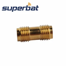 Superbat SMA адаптер SMA Гнездовой разъем Женский прямой РЧ коаксиальный разъем адаптер