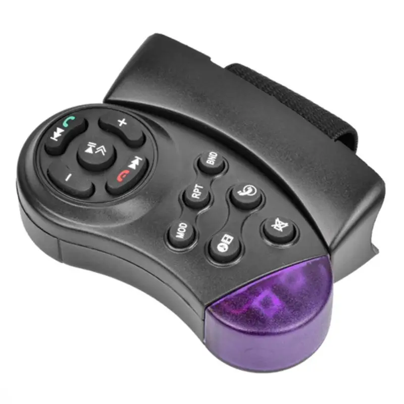 Control Remoto inalámbrico de Control Remoto Portátil de 11 teclas para coche Universal MP5 reproductor Multimedia CD DVD VCD Control Remoto inalámbrico de Control Remoto Portátil de 11 teclas para coche Universal MP5 reproductor Multimedia CD DVD VCD
