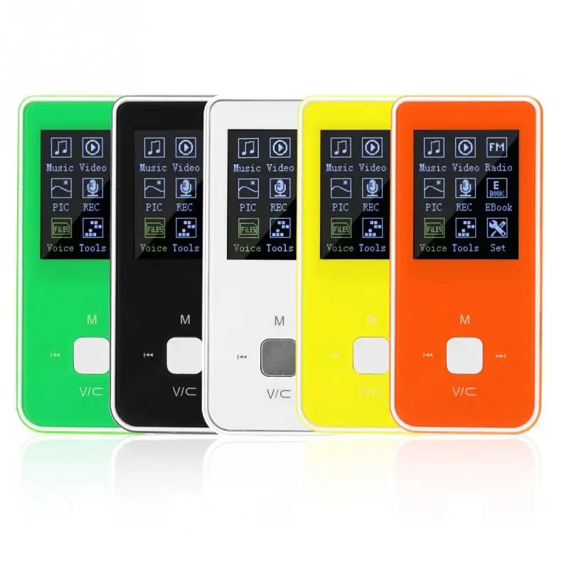 

Mini Portable Cartoon MP4 Music Player Support TF Card AMV MP3 with Headphone