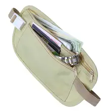 Поясная сумка для женщин и мужчин, поясная сумка для денег, сумка унисекс, маленькая спортивная сумка для путешествий, белая секретная сумка для мобильного телефона, скрытый ремень с карманами