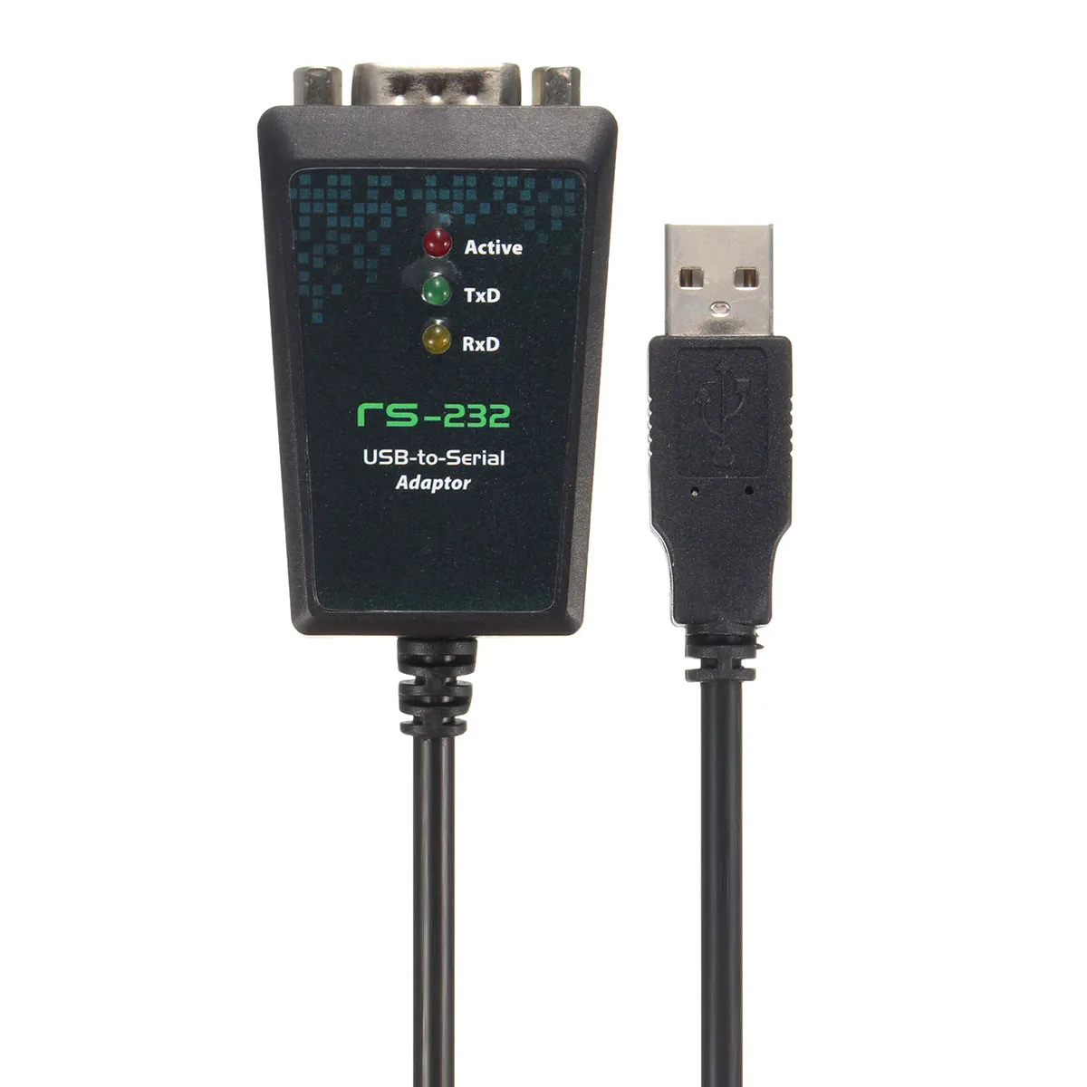 USB к последовательному RS-232 RS232 DB9 адаптер конвертер светодиодный кабель провод 9 Pin
