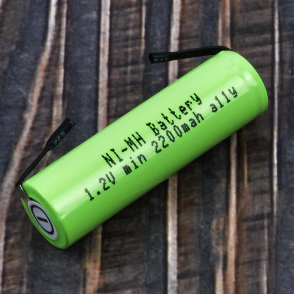 1,2 V AA Аккумуляторная батарея 2200mah для Philips HQ6095 HQ6695 HQ6920 HQ665HQ686 HQ6849 HQ6070 hq6071 бритва батарея