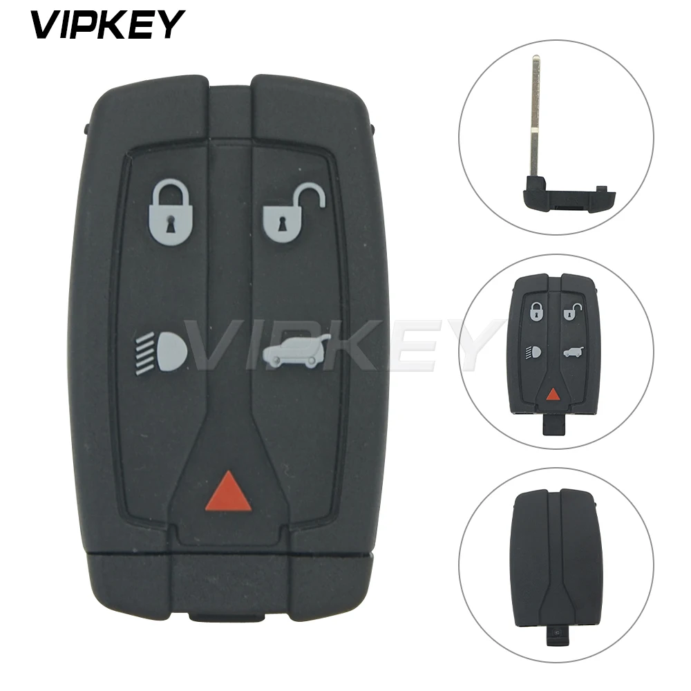 

Remotekey 3043A-TX9 4 button with panic for Landrover LR2 2008 2009 2010 2011 replacement case cover shell
