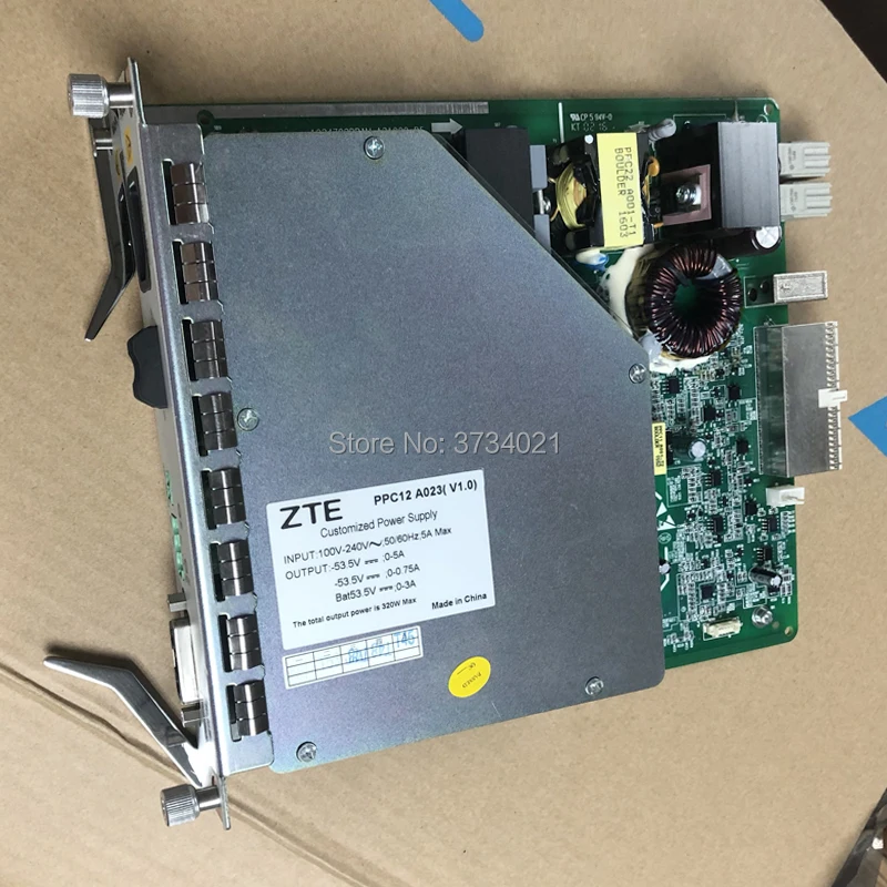 ZTE AC Мощность карты 220V модуль GPON OLT коляска для C320|Оптоволоконное оборудование| |