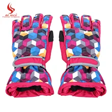 BENICE парные лыжные перчатки мотоциклетные водонепроницаемые ветрозащитные теплые защитные утолщенные лыжные перчатки