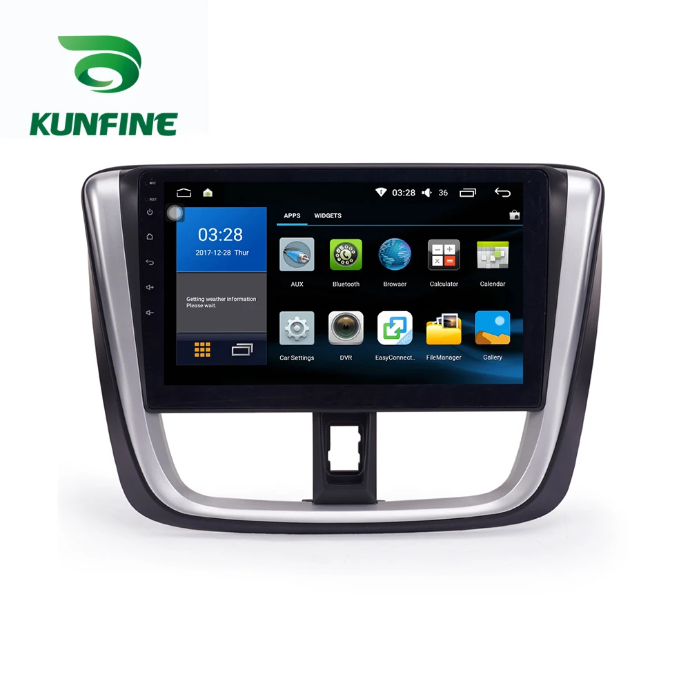 Восьмиядерный 1024*600 Android 8 1 автомобильный DVD GPS навигационный плеер Deckless стерео для