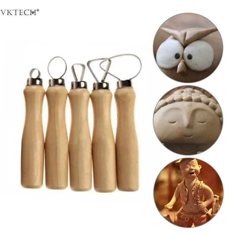 

10pcs Polymer Clay Tools Pottery Ceramic Carve Scraper Wax Craft Shaper