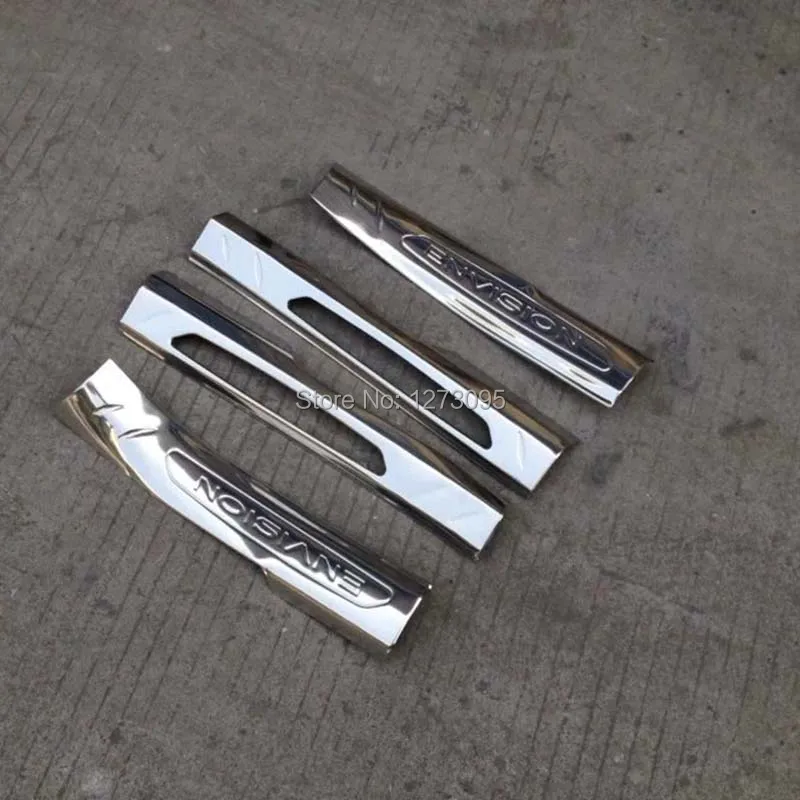 

For 2014-2018 Buick Envision Stainless Steel Interior Scuff Plate Door Sill Inner Threshold Strip Welcome Pedal Car Accessories
