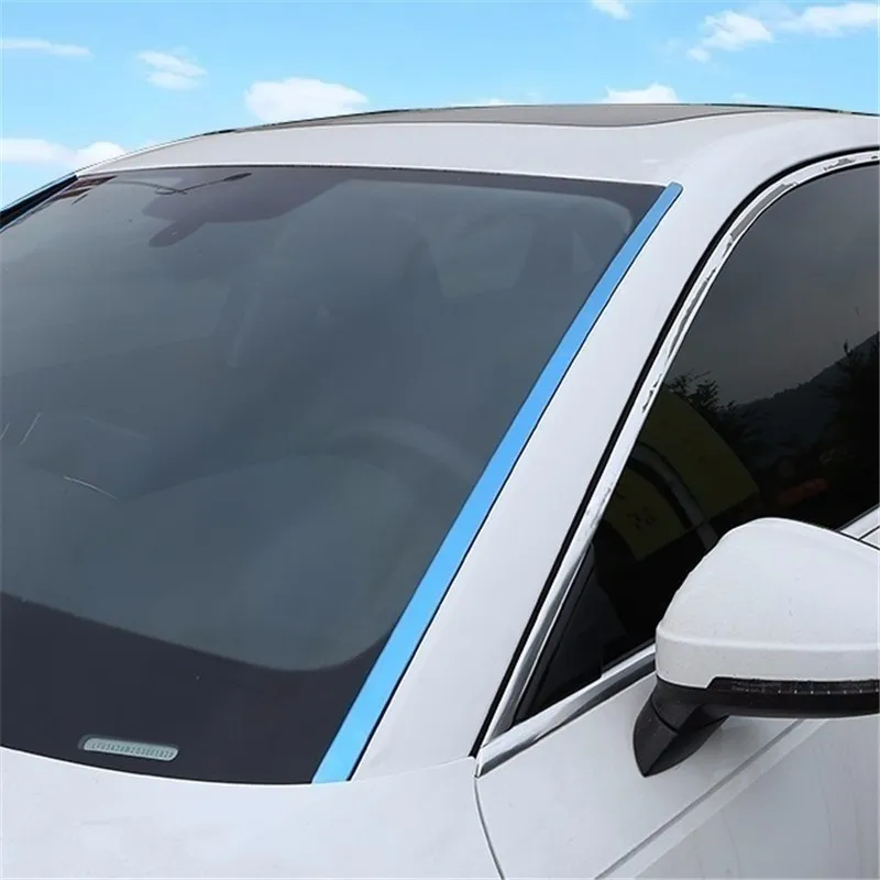 Decorative Auto Front Windshield Exterior Dashing Parts Bright Sequins Car Styling Sticker Strip Accessory 17 FOR audi A4L Decorative Auto Front Windshield Exterior Dashing Parts Bright Sequins Car Styling Sticker Strip Accessory 17 FOR audi A4L