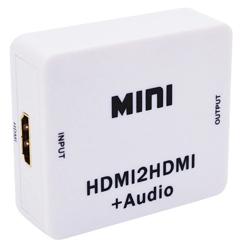 1080P Hdmi Extractor Splitter Digital To Analog 3 5 мм Out Audio Hdmi2Hdmi | Электроника