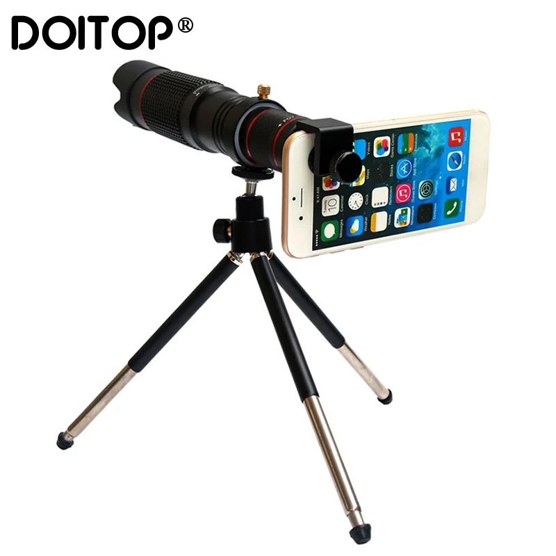 

DOITOP Bluetooth Zoom Telescope Mobile Phone Lenses Universal 4K HD 36X Single Focus Optic Lens For iPhone samsung huawei Camera