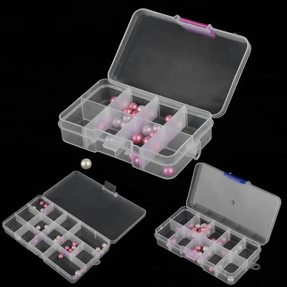 

Bead Gem Jewelry Watch Parts Bead Storage Bag Box Set Adjustable PP Organizer Container Case Watch Accessory Box Case
