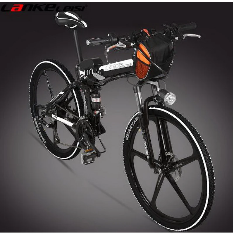 Tb310902/складной литиевый велосипед 26 дюймов 27 скоростей алюминиевый сплав одно колесо велосипеды Электрический велосипед/Аэрокосмическая алюминиевая рама