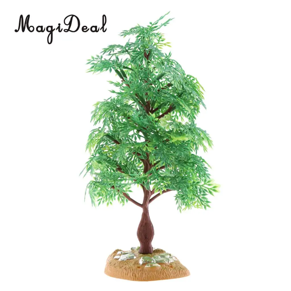 

MagiDeal 1Pc Realistic PVC Big Tree Models Action Figures for Kids Play Fun Toy Home Table Decor Building Model Layout Scene